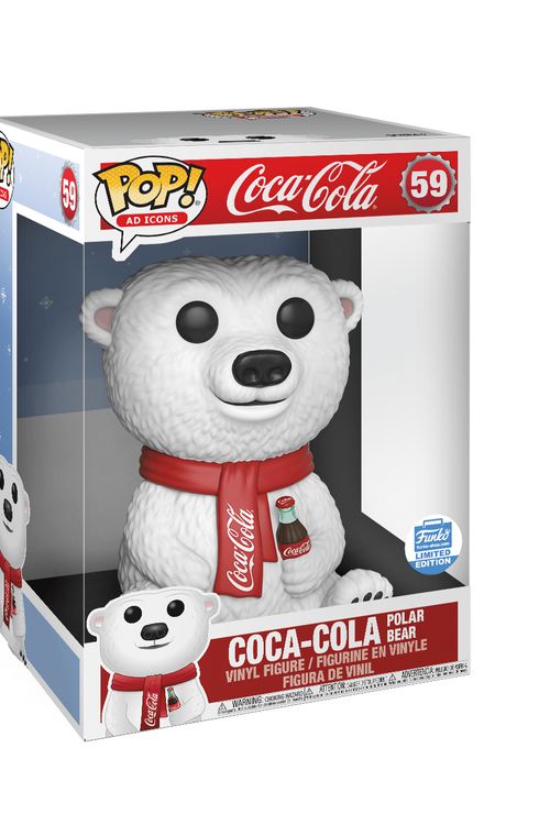 Cover Art for 0889698430302, Funko Coca Cola Polar Bear Super Sized 10" POP Vinyl Figurine Limited Edition #59 by Unknown