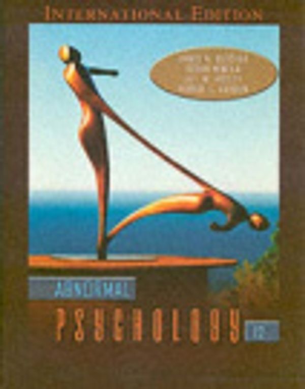 Cover Art for 9780205431977, Abnormal Psychology by James N. Butcher, Susan M. Mineka, Jill M. Hooley