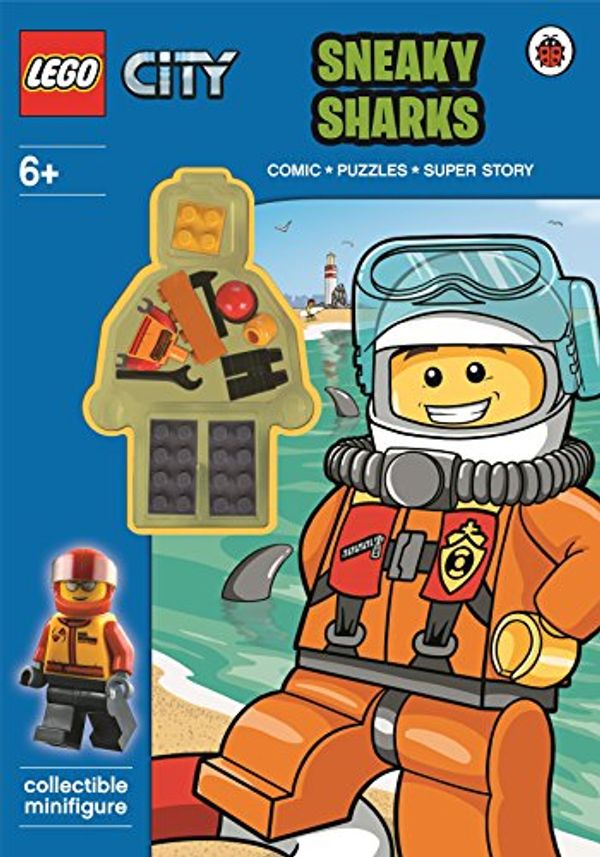 Cover Art for 9780723291077, LEGO® City: Sneaky Sharks: Activity Book with Minifigure by Ladybird