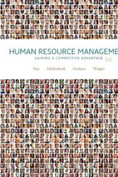Cover Art for 9780072285185, Human Resource Management by Raymond Andrew Noe, Etc, P. Wrigh, J. Hollenbeck, B. Gerhart