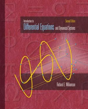 Cover Art for 9780072325737, Introduction to Differential Equations and Dynamical Systems by Richard E. Williamson
