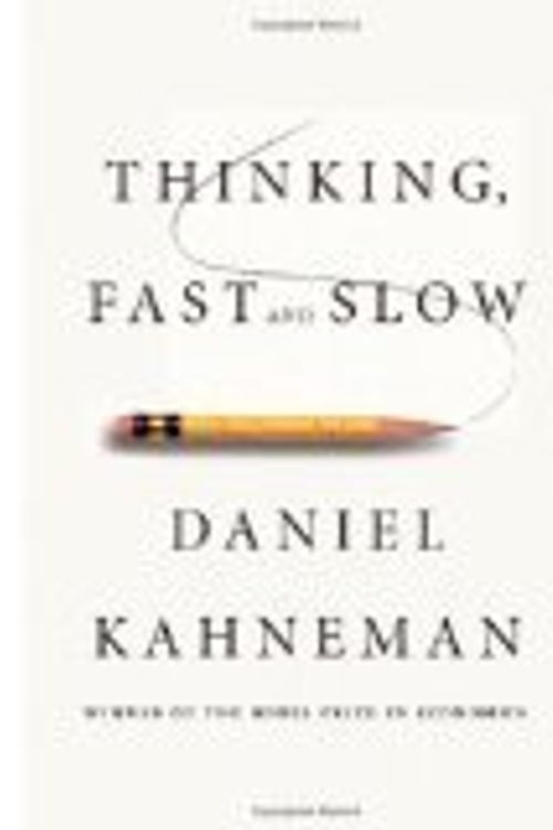 Cover Art for B015EYOG0G, Thinking fast and slow by Daniel Kahneman