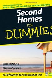 Cover Art for 9780470105221, Second Homes For Dummies by Bridget McCrea, Stephen J. Spignesi