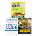Cover Art for 9789123969869, The Hairy Bikers Eat to Beat Type 2 Diabetes, The Diabetes Weight-Loss Cookbook [Hardcover], Diabetes Type 2 Healing Code - 5 Ingredients 3 Books Collection Set by Hairy Bikers, Katie Caldesi & Giancarlo Caldesi, Iota