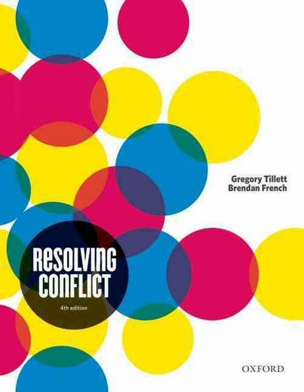 Cover Art for 9780195568042, Resolving Conflict by Tillett, French