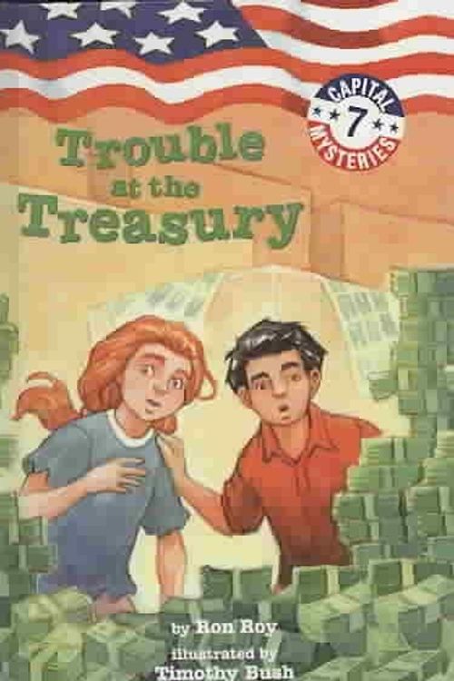 Cover Art for 9780756978440, Trouble at the Treasury by Ron Roy