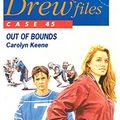 Cover Art for B00IGVH9AE, Out of Bounds (Nancy Drew Files Book 45) by Carolyn Keene