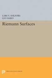 Cover Art for 9780691626123, Riemann Surfaces (Princeton Mathematical Series) by Lars Ahlfors, Leo Sario, Lars and Sario Ahlfors