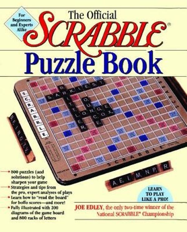 Cover Art for 9780671569006, The Official Scrabble Puzzle Book by Joe Edley