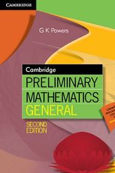 Cover Art for 9781107627291, Cambridge Preliminary Mathematics General by Greg Powers