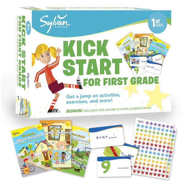 Cover Art for 9780307946140, Sylvan Kick Start For First Grade by Sylvan Learning