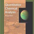 Cover Art for 9780716770411, Quantative Chemical Analysis by Daniel C. Harris