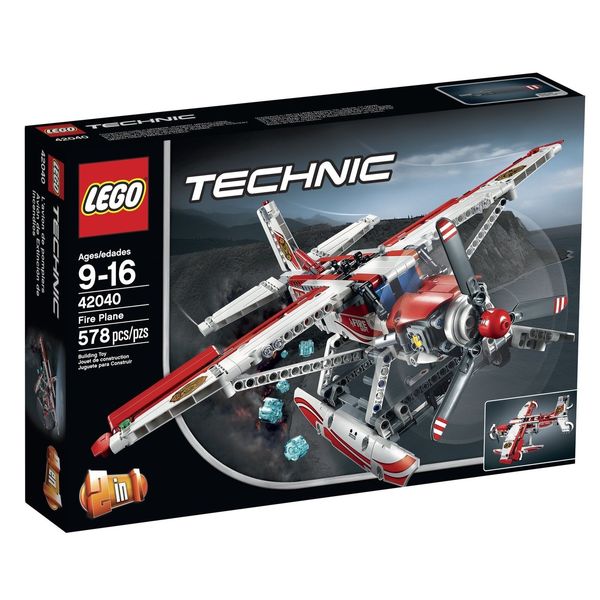 Cover Art for 0673419230476, Fire Plane Set 42040 by LEGO