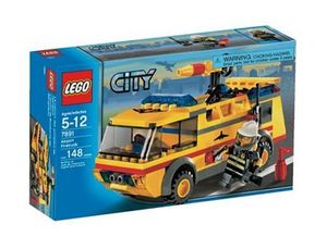 Cover Art for 0673419078368, Airport Fire Truck Set 7891 by Lego