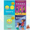 Cover Art for 9789123591008, Raina Telgemeier Collection 4 Books Bundle With Gift Journal (Sisters, Drama, Smile, Ghosts) by Raina Telgemeier