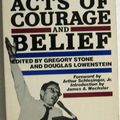 Cover Art for 9780156543026, Lowenstein: Acts of Courage and Belief by Gregory Stone, Douglas Lowenstein