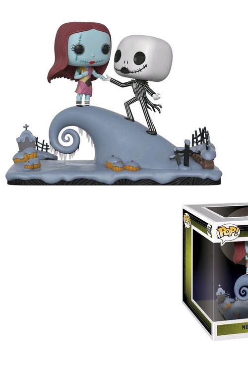 Cover Art for 0889698328340, Funko Pop! Movie Moment: Nightmare Before Christmas - Jack and Sally On The Hill by FUNKO