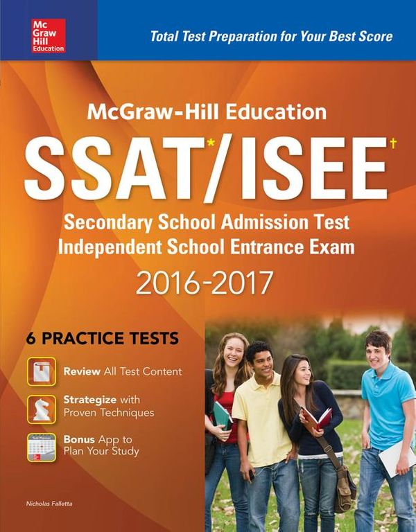 Cover Art for 9781259586248, McGraw-Hill Education SSAT/ISEE 2016-2017 by Nicholas Falletta