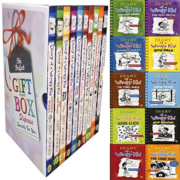 Cover Art for 9789123573417, Jeff Kinney Diary of a Wimpy Kid Collection Vol(1-10) 10 Books Bundle (Rodrick Rules,The Last Straw,Dog Days,The Ugly Truth) Gift Wrapped Slipcase Specially For You by Jeff Kinney