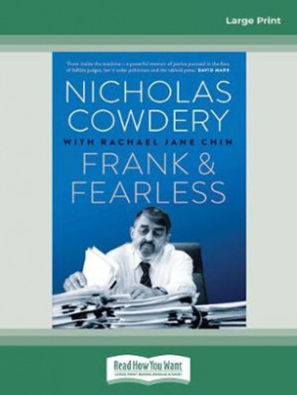 Cover Art for 9780369338785, Frank & Fearless by Nicholas Cowdery