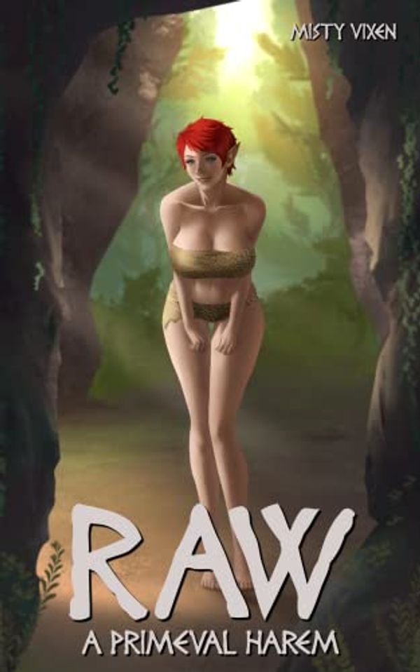 Cover Art for B09MRM7SRD, Raw: A Primeval Harem by Vixen, Misty