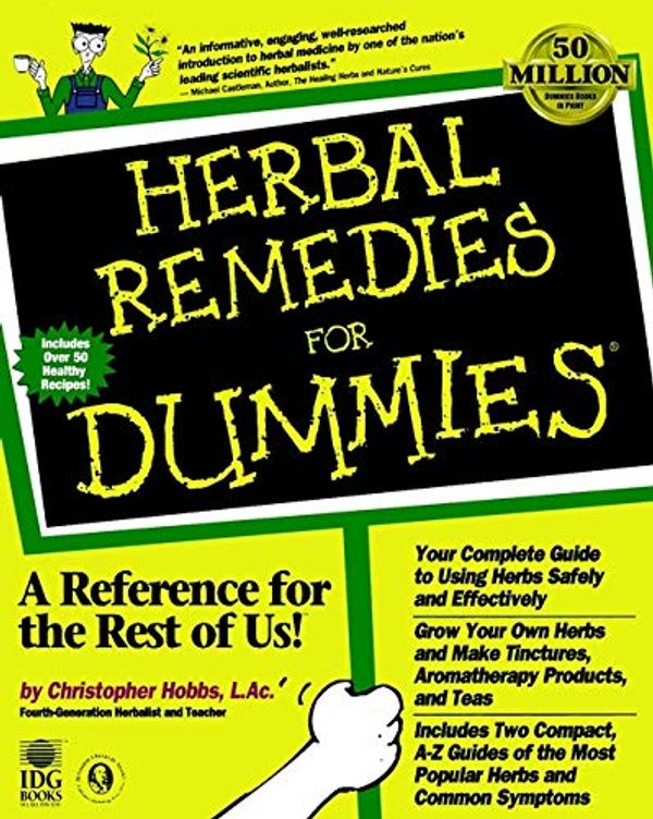 Cover Art for 0785555551275, Herbal Remedies for Dummies by Christopher Hobbs