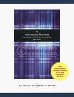 Cover Art for 9780071220835, International Business by Charles W. l. Hill