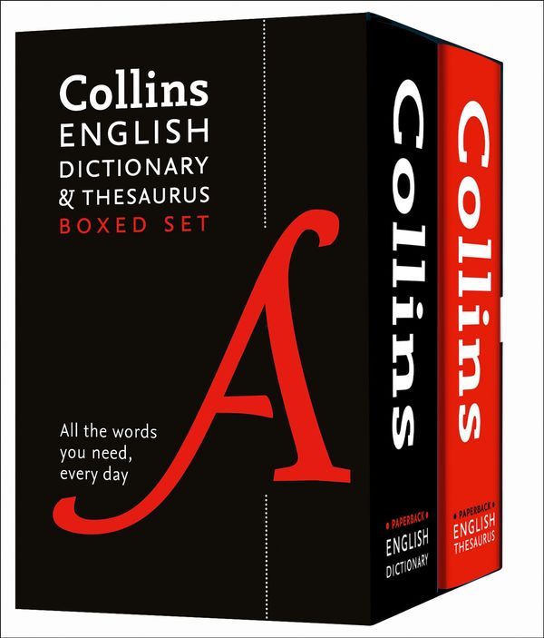 Cover Art for 9780008102661, Collins English Paperback Dictionary and Thesaurus Set by Collins Dictionaries