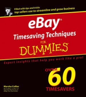 Cover Art for 9780764559914, eBay Timesaving Techniques for Dummies by Marsha Collier