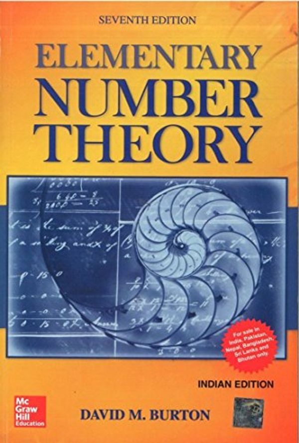 Cover Art for 9781259025761, Elementary Number Theory by Burton