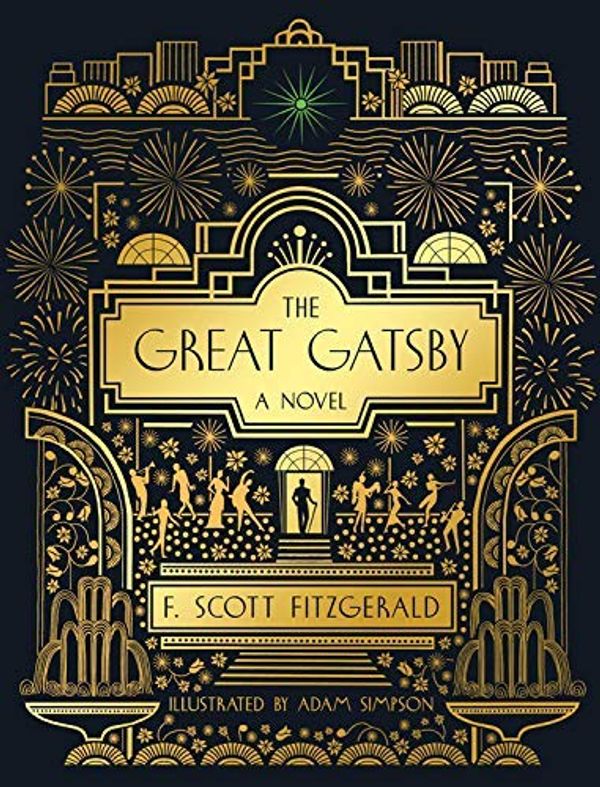 Cover Art for B088382574, The Great Gatsby: Illustrated Edition by F. Scott Fitzgerald