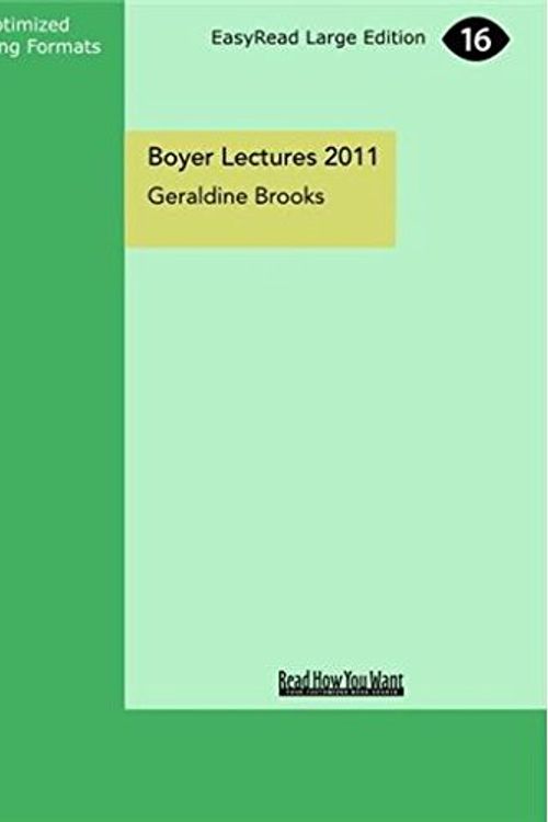 Cover Art for 9781459633698, Boyer Lectures 2011 by Brooks