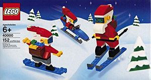 Cover Art for 0673419134170, Cool Santa Set Set 40000 by Lego