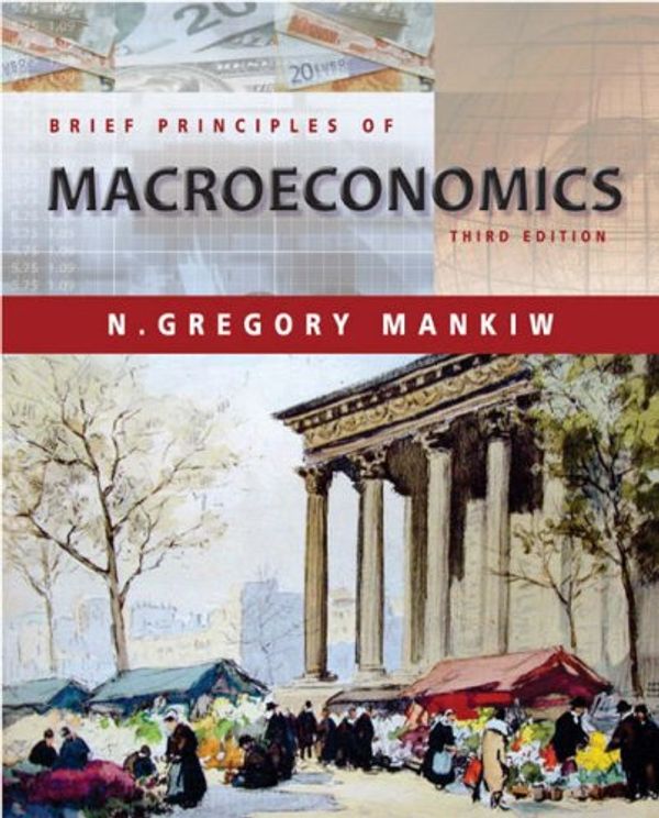 Cover Art for 9780324171907, Brief Principles of Macroeconomics by N. Gregory Mankiw