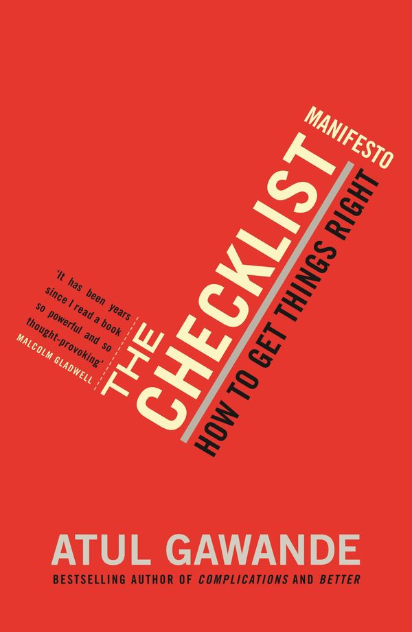 Cover Art for 9781847651877, The Checklist Manifesto by Atul Gawande