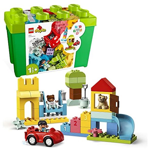 Cover Art for 0726312399747, LEGO DUPLO Classic Deluxe Brick Box 10914 Starter Set with Storage Box, Great Educational Toy for Toddlers 18 Months and up by LEGO