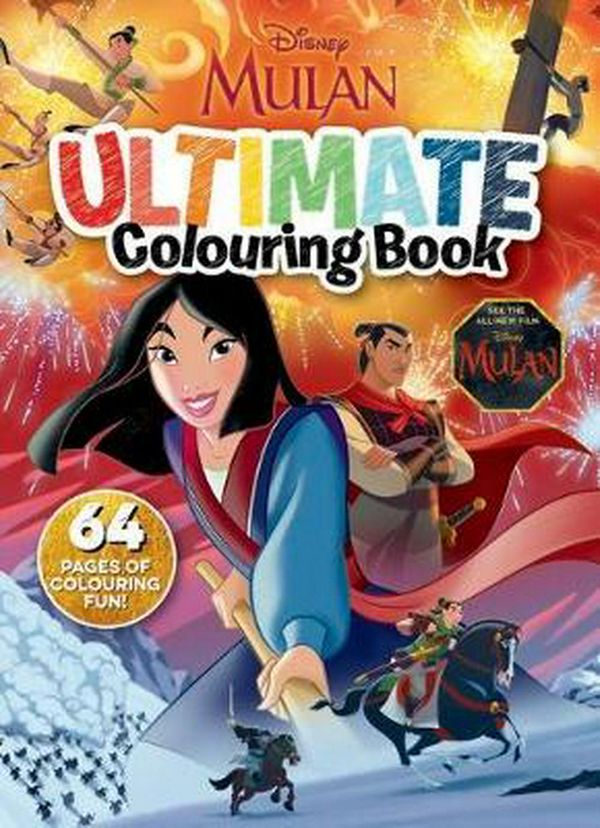 Cover Art for 9781760970192, Mulan: Ultimate Colouring Book (Disney) by 