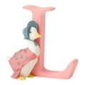 Cover Art for 0720322150046, Beatrix Potter Alphabet Letter L Jemima Puddle Duck Figurine by Enesco