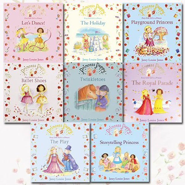 Cover Art for 9789123537822, Princess Poppy Collection Janey Louise Jones 8 Books Bundle (Ballet Shoes, Twinkletoes, The Royal Parade, The Play, Storytelling Princess, Let's Dance!, The Holiday, Playground Princess) by Janey Louise Jones