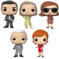 Cover Art for B07ZS2XM8S, Funko Pop! TV: Mad Men - Don Draper, Betty Draper, Peggy Olson, Roger Sterling and Joan Holloway - Set of 5 Vinyl Figures by Unknown