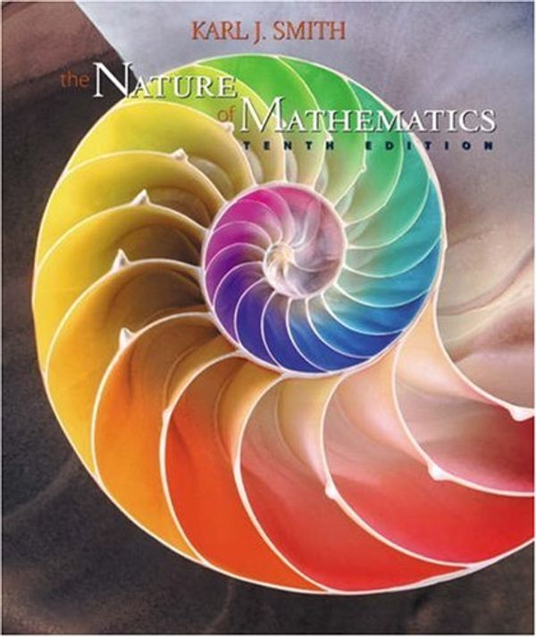 Cover Art for 9780534400231, Nature of Mathematics by Karl Smith