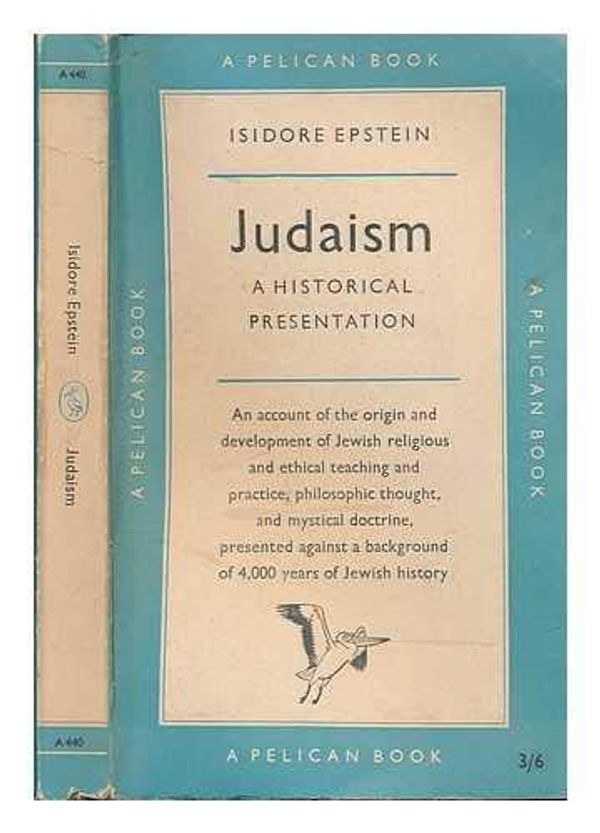 Cover Art for 9780140204407, Judaism by Isidore Epstein