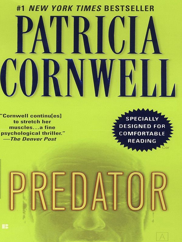 Cover Art for 9781101155936, Predator by Patricia Cornwell