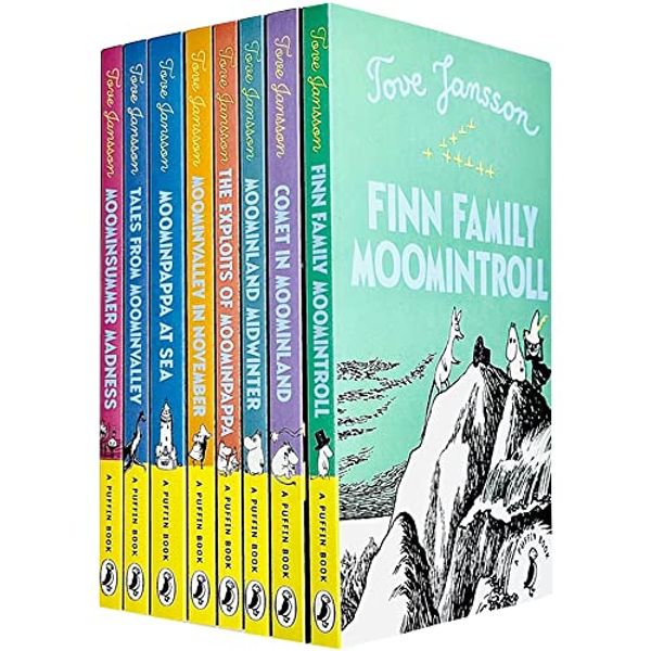 Cover Art for 9789123795451, Tove Jansson Moomin Collection 7 Books Set(The Exploits of Moominpappa,Tales from Moominvalley,Moominvalley in November,Moominsummer Madness,Moominland Midwinter,Comet in Moominland,Moominpappa atsea) by Tove Jansson