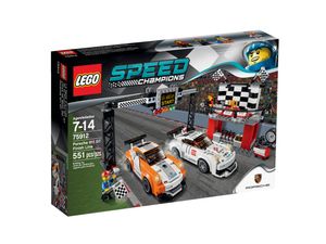 Cover Art for 5702015348409, Porsche 911 GT Finish Line Set 75912 by Lego
