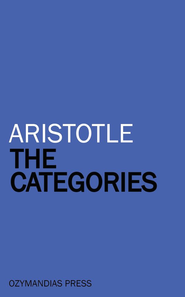 Cover Art for 9781531278878, The Categories by Aristotle