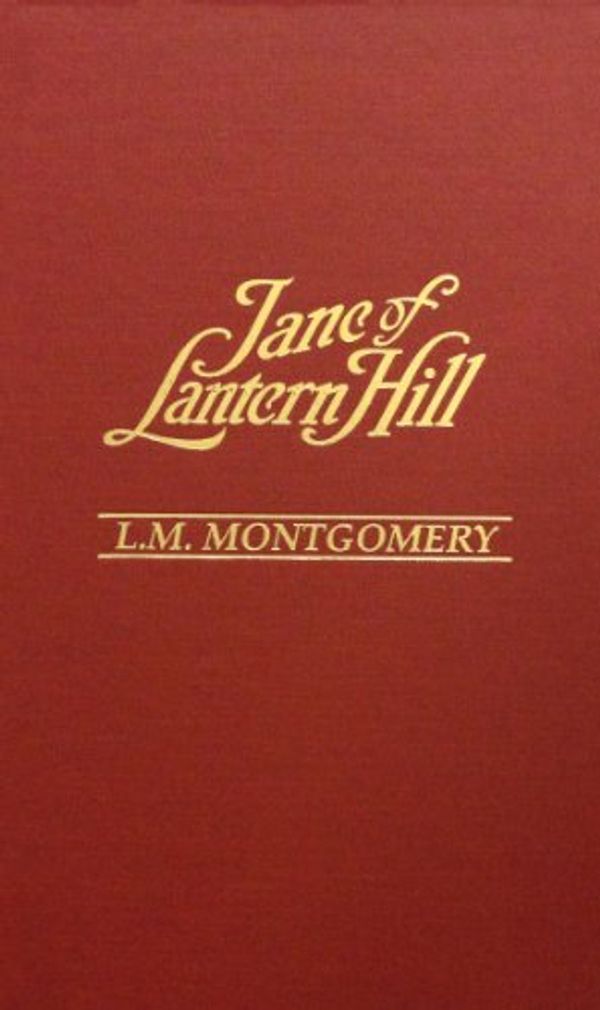 Cover Art for 9780848814342, Jane of Lantern Hill by L. M. Montgomery