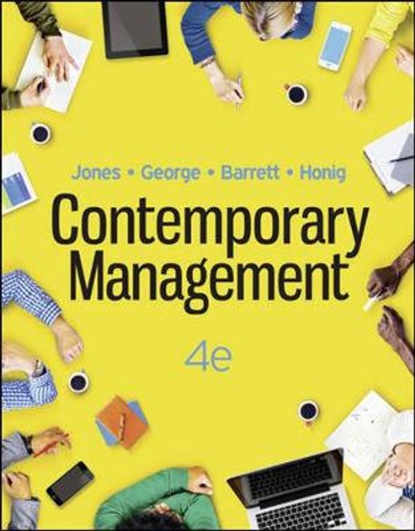 Cover Art for 9781743762158, Sw Contemporary Management + Cnct Ol by Jones / George / Barrett / Honig