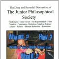 Cover Art for B004GHNDVG, The Junior Philosophical Society by MBE Tony Thorne