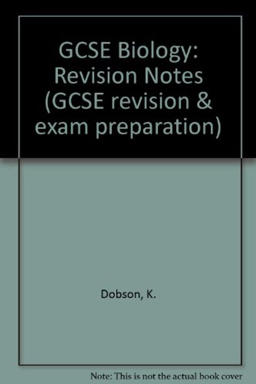 Cover Art for 9781840852905, Gcse Biology Revision Pb (Gcse Revision & Exam Prep) by K. Dobson